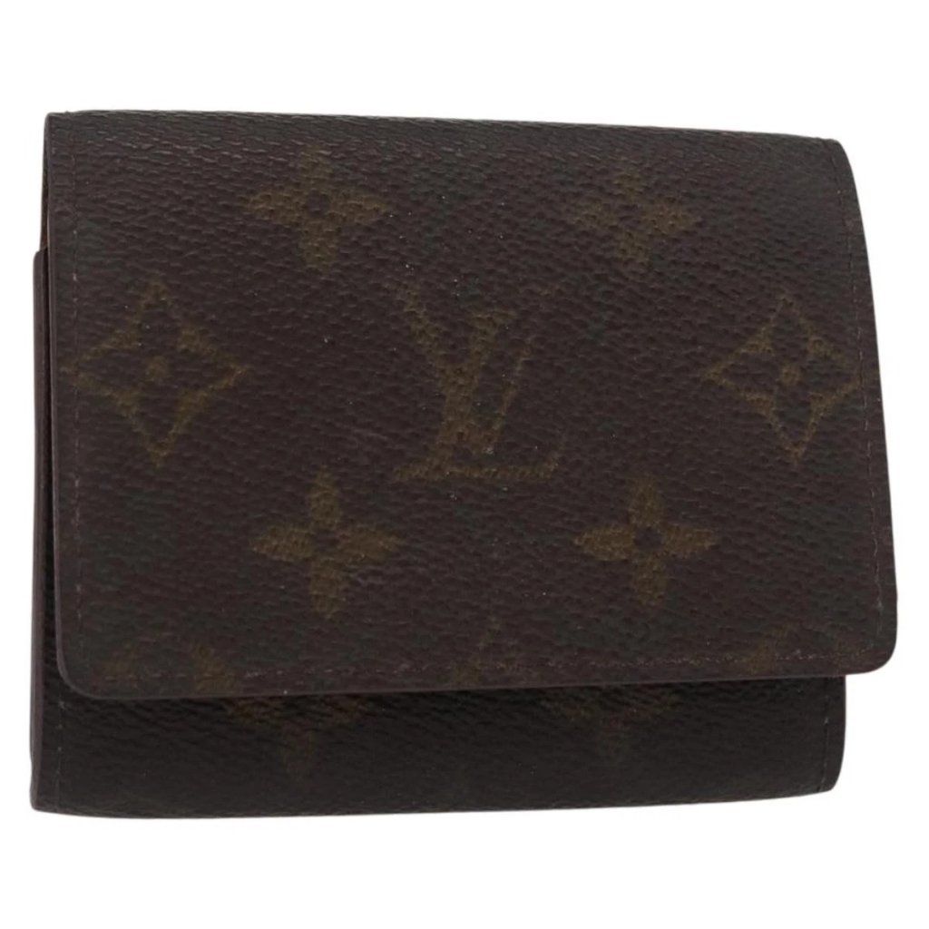 Louis Vuitton Monogram Anvelop Cult De Vuitto Card Case M62920 Lv Auth Bs31610